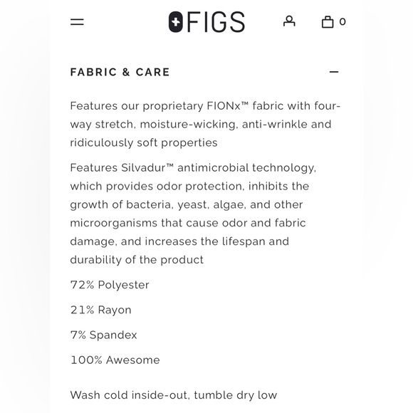 FIGS Zamora Jogger Scrub Pants Ceil Blue Women Medium - Picture 15 of 15